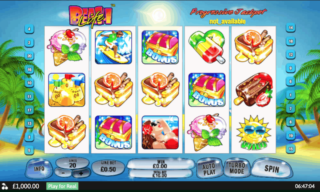 Beach Bar slot