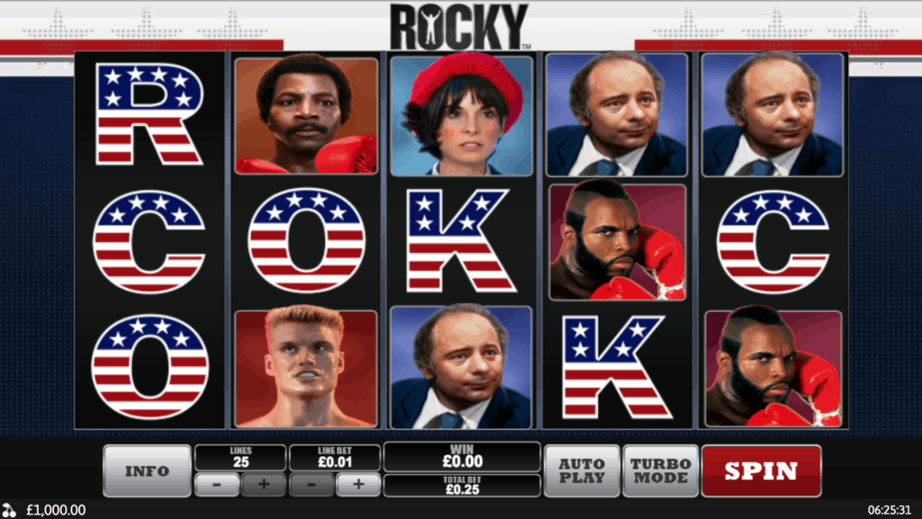 play rocky slots online