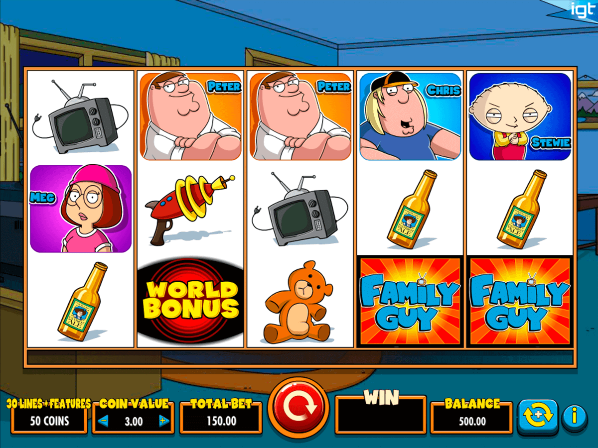 Play family guy slot machine online